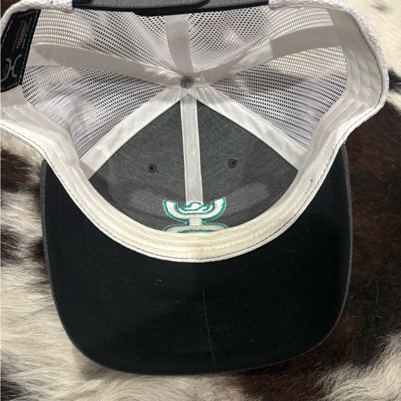 Hooey Gray and White Baseball Cap with Logo - Picture 2 of 3